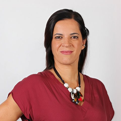 Portrait photograph of LATAM Airlines Chief Information and Digital Officer, Juliana Rios